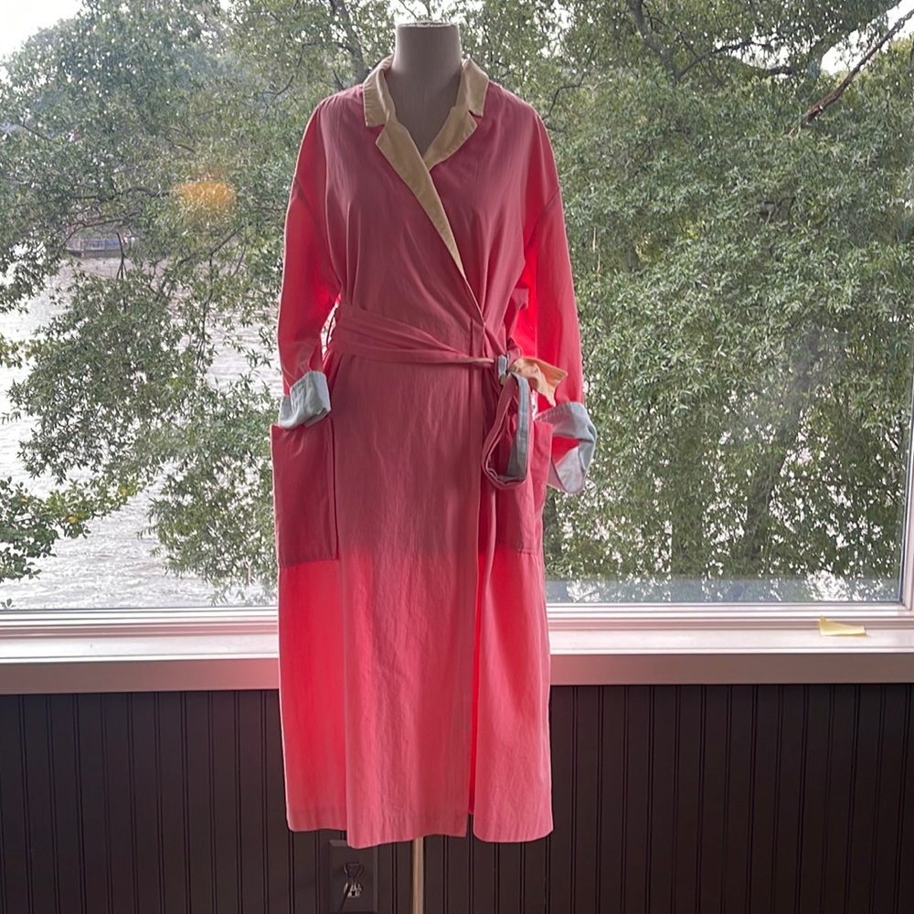 Peach bathrobe Medium